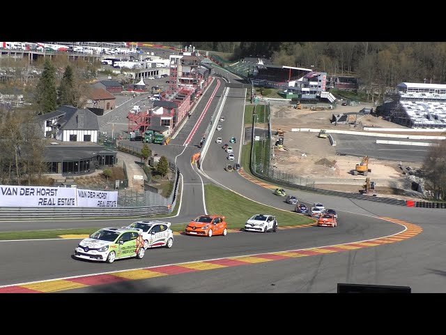 12H Spa 2019 - Renault Clio Cup Central Europe - CONTACT + ACTION