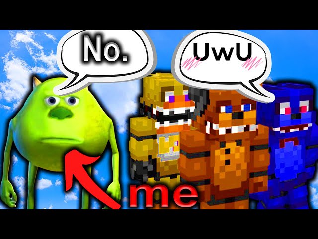 I joined a Minecraft Fnaf Roleplay server