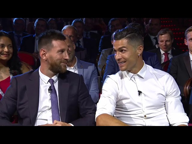 Lionel Messi & Cristiano Ronaldo Joke At UEFA Champions League Draw