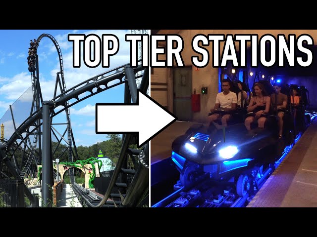 These are the Best Roller Coaster Stations