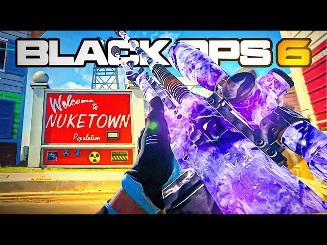 INSANE NUKETOWN SNIPING in Black Ops 6.. (Quad collat line ups and Kill feeds)