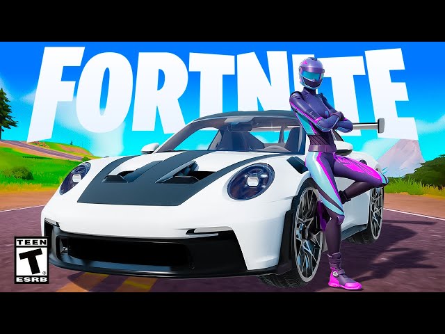 🔴 Unlocking PORSCHE GT3 RS *EARLY* in FORTNITE!