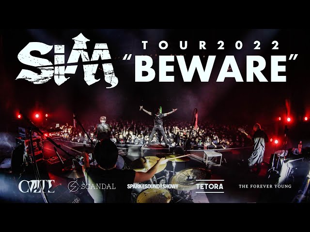 『SiM TOUR 2022 "BEWARE"』PART① 〈FOR J-LOD LiVE〉