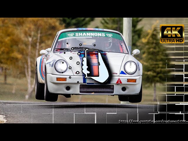 1974 Porsche 911 Carrera RSR Onboard Lake Mountain Sprint SS10 Pure Sound RaceRender [4k 360° 3D]