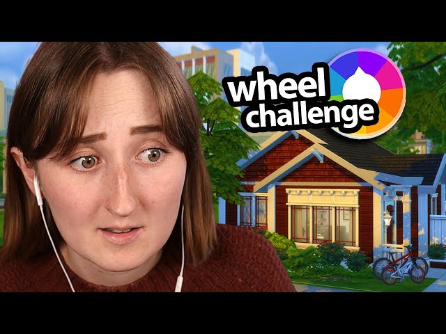 spinning a wheel to decide my sims build