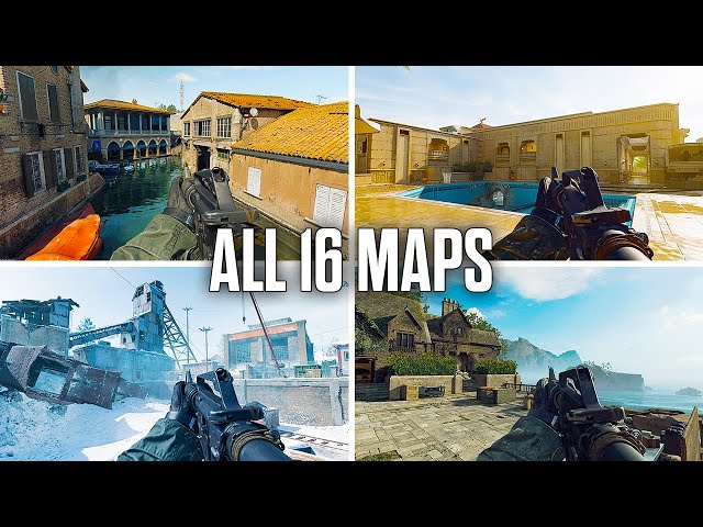 Black Ops 6 - All 16 Maps Showcase in Multiplayer (4K Ultra)