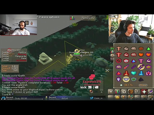 The clip that got Odablock's team a penalty in DMM Allstars