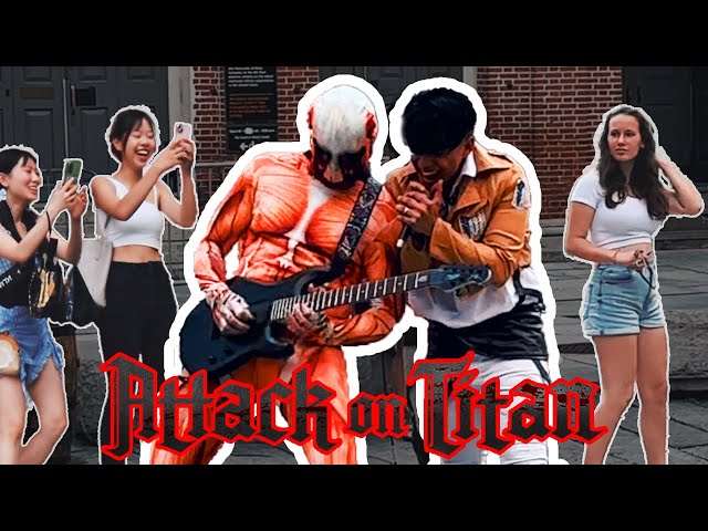 Attack on Titan - 'Rumbling' Live in Public