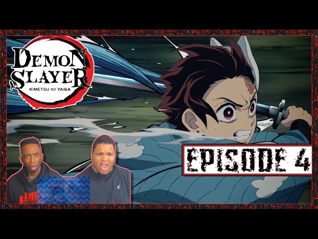 🔥🔥TANJIRO WENT HAM!!!🔥🔥 Demon Slayer: Kimetsu No Yaiba - Episode 4 | Reaction