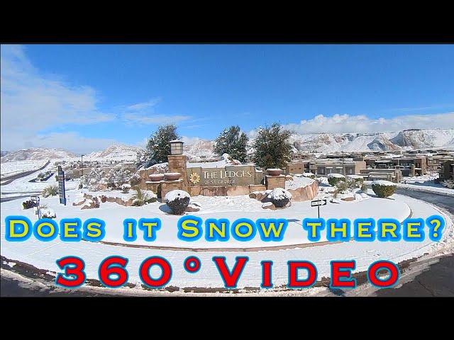 Does it Snow in St George Utah ?