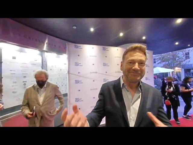 Kenneth Branagh on VR at Belfast Red Carpet (VR180)