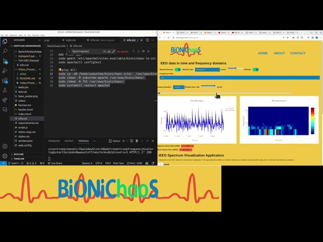 EEG Spectrogram: A Python Flask EEG Analysis Tool