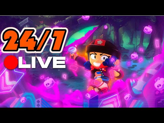 24/7 🔴 LIVE MINIGAMES+PUSHEN -BRAWL STARS DEUTSCH