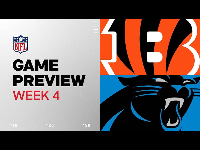 Cincinnati Bengals vs. Carolina Panthers | 2024 Week 4 Game Preview