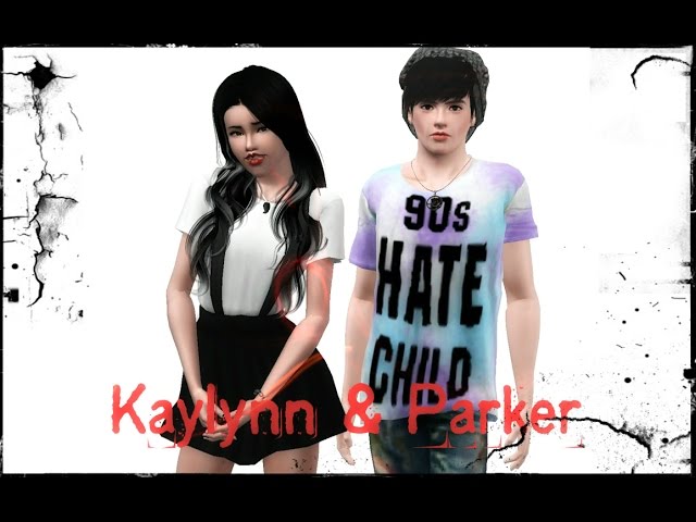 Sims 3 Create a Townie (EP10) Kaylynn and Parker Langerak