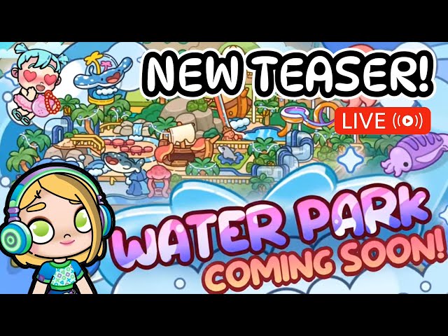 (LIVE) NEW WATERPARK TEASER! Souvenir Shop! (Avatar World)