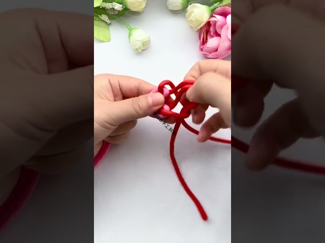 Qiankun Shengshi Knot Rope-making Skills Sharing Fancy Knotting Knotting Techniques Easy-to-lear