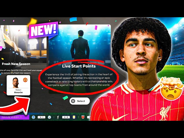 I *EXPOSED* LIVE START Points in FC25 Career Mode…