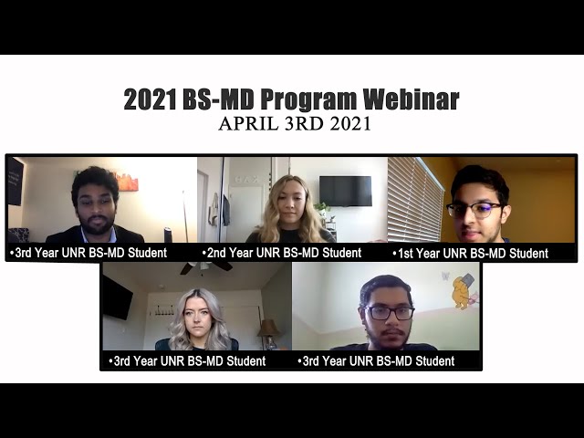 2021BS-MD Program Requirements Webinar