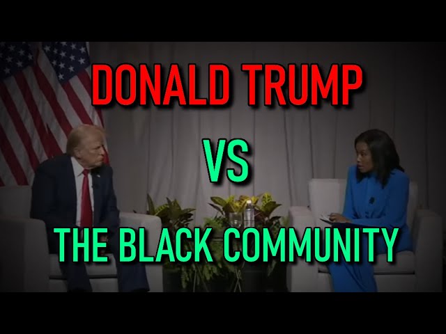 Trump VS Questions From Black Journalists | Let's Watch