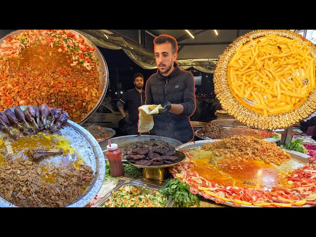 You Must Visit This Street in Kurdistan! Most Loved Sandwiches - Iraq