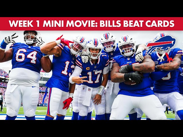 Buffalo Bills Win Home Opener Against The Cardinals! | Mini Movie