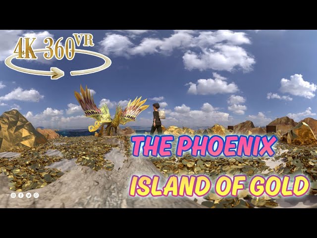 STORIES WITH A MORAL - 360 VR The Phoenix & Island of Gold - A traditional fable about GREED