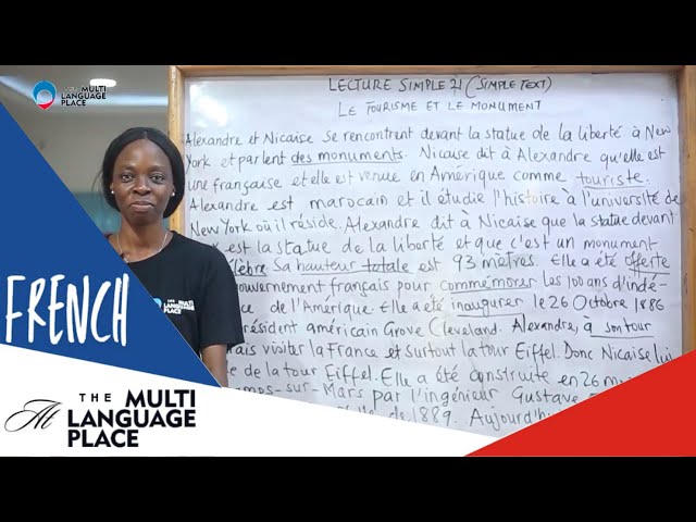 La lecture simple 22 (Simple comprehension passage 22) | FRENCH LESSON 149