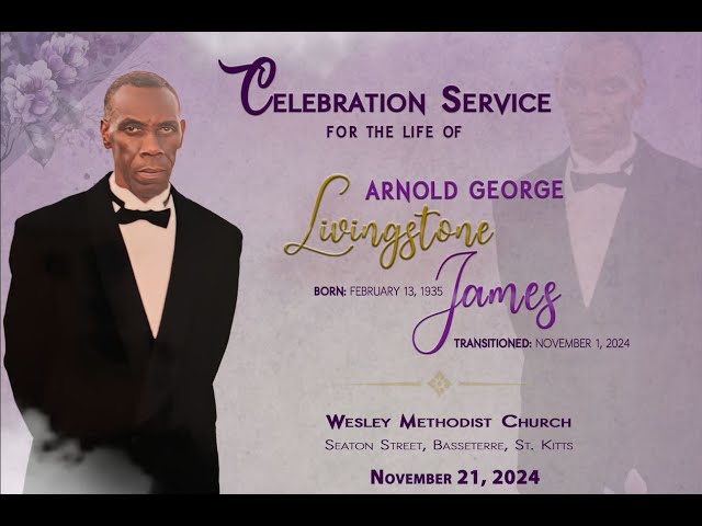 Celebrating the life of Arnold George Livingstone James