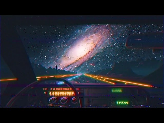 Night Drive Visual Effect Video (One Hour Loop) (No Audio)