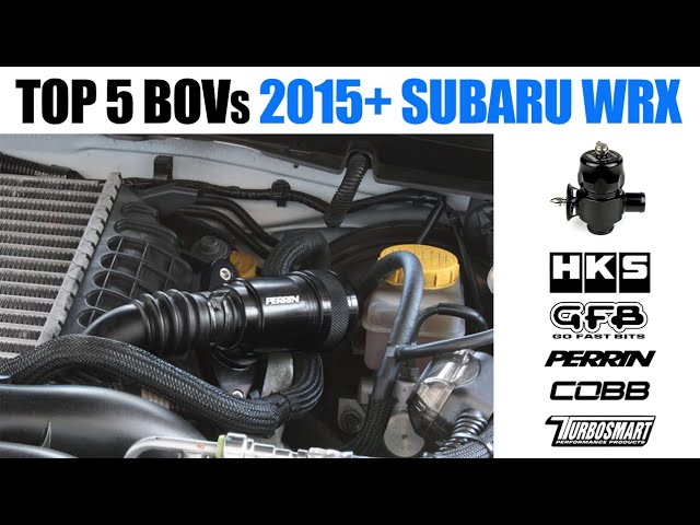 Top 5 Subaru WRX Blow Off Valves