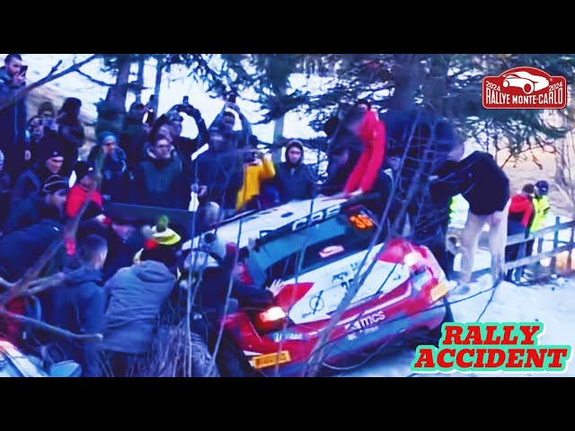 Rally Montecarlo 2024 | Highlight Rally Accident | World Rally Champions 2024