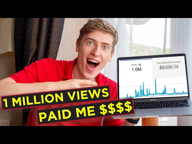 1,000,000 Views on YouTube Paid Me This Much...