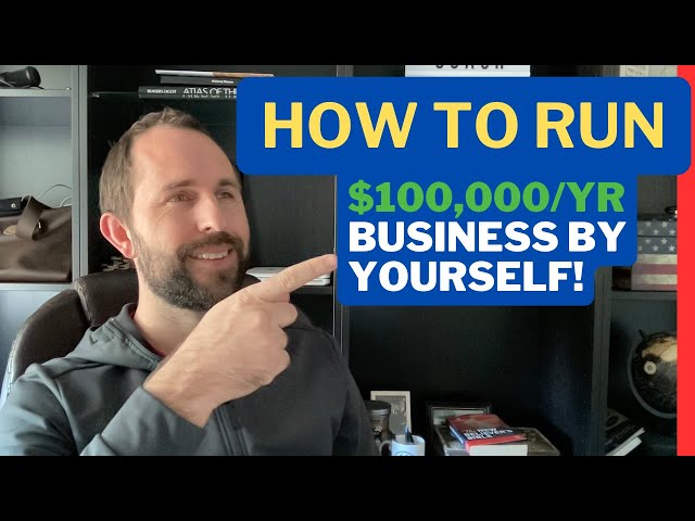 How to run a $100,000+yr/ basketball/soccer training business all by yourself (no employees needed)