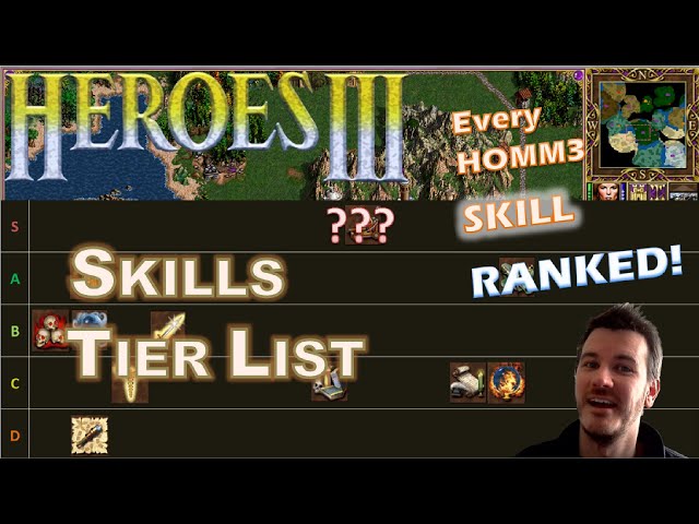 Heroes 3 Skills Tier List