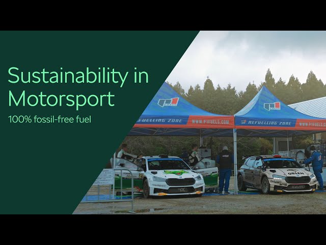 Sustainability in Motorsport: 100% fossil-free fuel