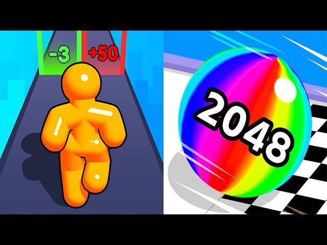 Tall Man Run VS Ball Run 2048 - All Levels Gameplay Android iOS Ep 1