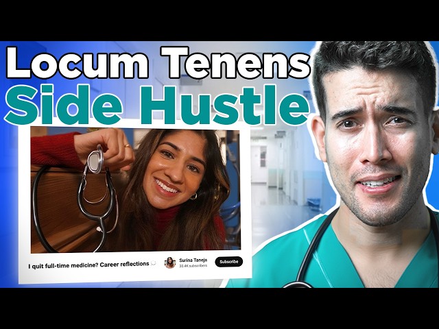 Paying Med School Loans With Locum Tenens | Doctor Side Hustle