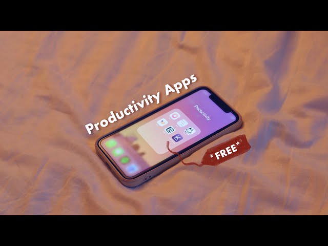 6 useful productivity apps for students *FREE*