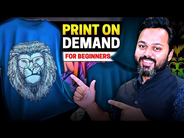 Print on Demand in India 👕 | POD Business in India