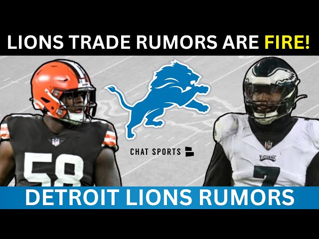 Lions Trade Rumors Are WILD! Haason Reddick To Lions? Lions Sign Isaiah Thomas + Maxx Crosby