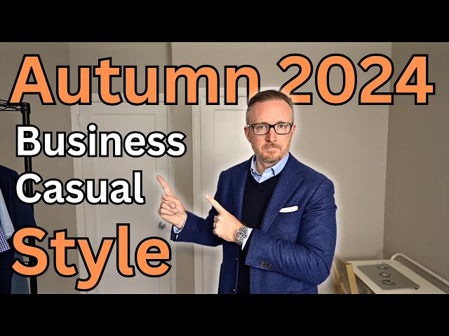 10 outfits for Fall  | Autumn Style Tops For Men (Business Casual)