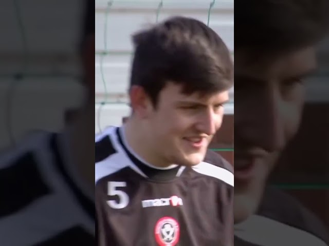 Throwback to 20-year old Harry Maguire taking on the Two-footed Corner Challenge!