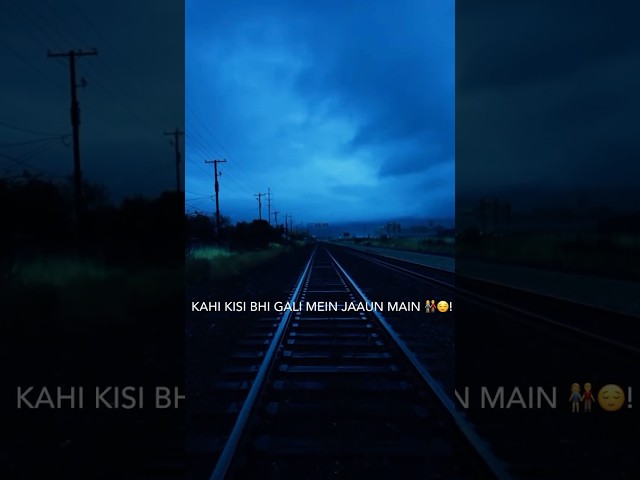 Tere Sang yaara | Kahin kisi bhi gali mein | Aestheticlyrics status #trending #shorts #lovesong