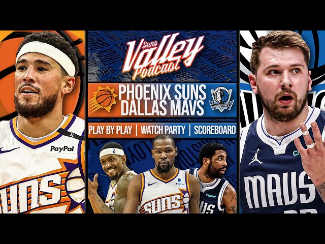 Phoenix Suns vs Dallas Mavericks | LIVE Reaction | Scoreboard | Play By Play | Postgame Show