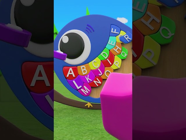 #Shorts Alphabets for kids | ABC Songs for Children | Kids Educational videos | Fish Puzzle Toy set