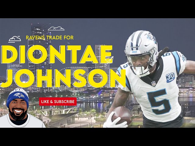 Breaking News Ravens trade for Diontae Johnson