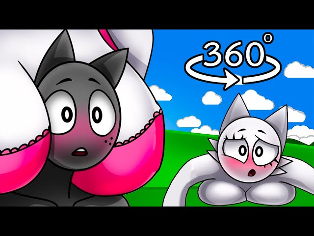 Gray & Pinki SUS | Incredibox Sprunki 360° VR | Wenda x Gray Funny moments