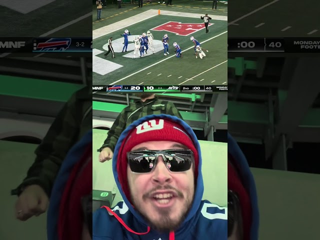 Reaction To Aaron Rodgers Hail Mary 🤯 #nfl #nfltrending #nflviral #trending #nflfootball #jets