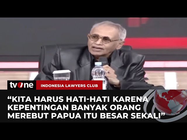 Prof Salim Haji Said Ungkap Kekagumannya Terhadap Orang Papua | ILC tvOne